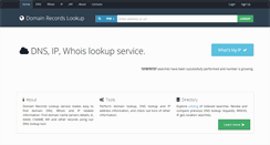 Desktop Screenshot of domain-records-lookup.com